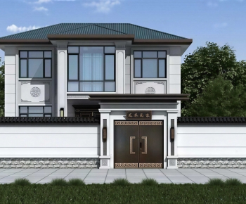 New Chinese Style Detached Villa-ID:338304047