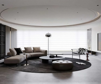 Modern A Living Room-ID:658799899