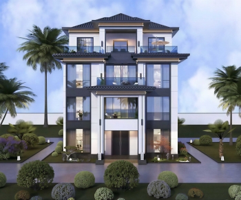 New Chinese Style Detached Villa-ID:901899313