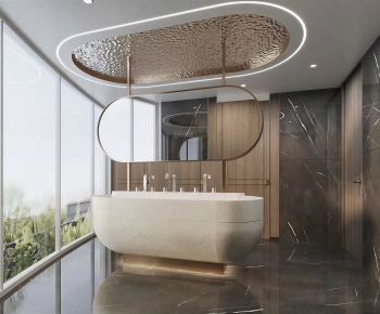 Modern Public Toilet-ID:990758903