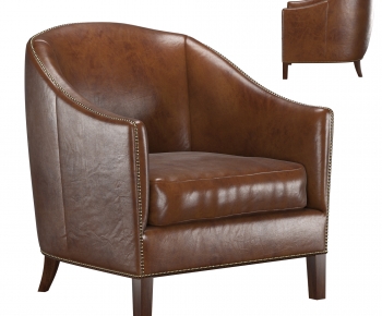 Modern Single Sofa-ID:351474054