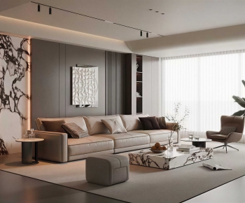 Modern A Living Room-ID:768775944