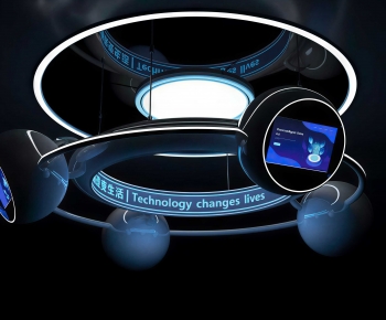 Modern Exhibition Hall-ID:779385096