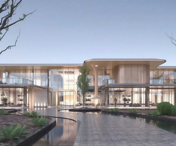 Modern Appearance Of Commercial Building-ID:953249933