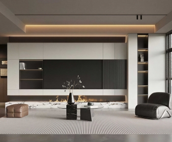 Modern A Living Room-ID:923444032