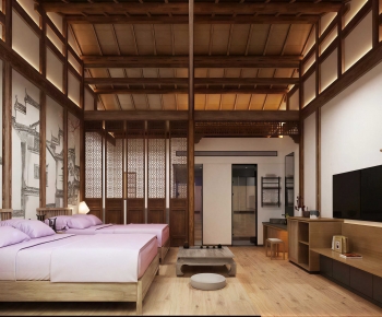 Chinese Style Guest Room-ID:713669063