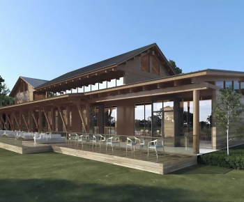 New Chinese Style Appearance Of Commercial Building-ID:968238125