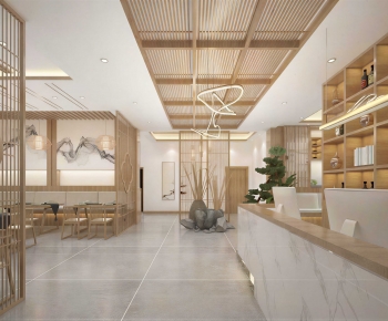 New Chinese Style Dining Room-ID:703994046