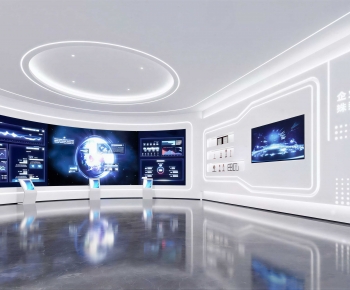 Modern Exhibition Hall-ID:920687917