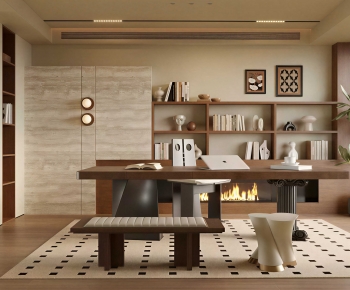 现代书房-3111945