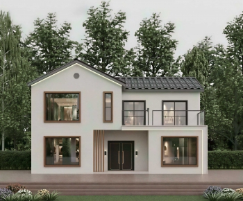 New Chinese Style Detached Villa-ID:378301198