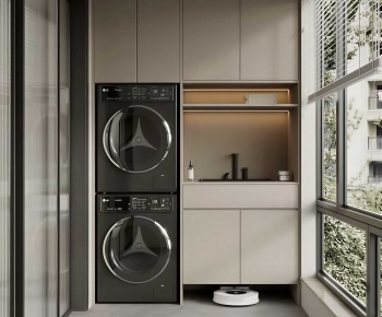 Modern Laundry Cabinet-ID:287767893