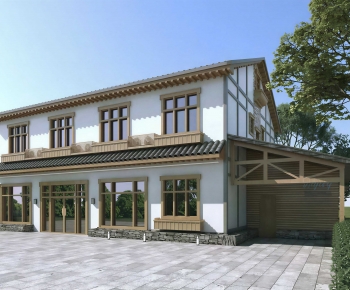 New Chinese Style Residential Building-ID:670183909