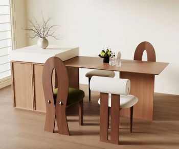 Modern Dining Table And Chairs-ID:195584061