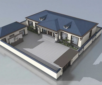 New Chinese Style Detached Villa-ID:224517115