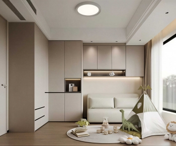 Modern Children's Room Activity Room-ID:851542952