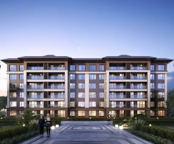 Modern Residential Building-ID:240092049