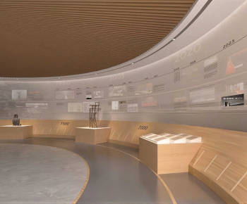 Modern Exhibition Hall-ID:854211093