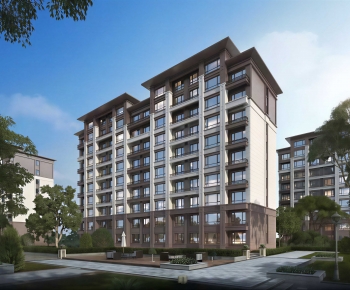 Modern Residential Building-ID:877329119