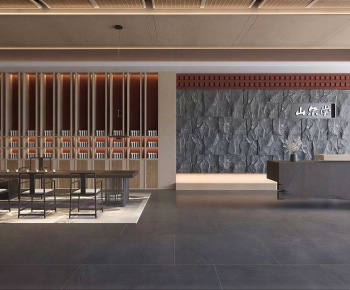 New Chinese Style Teahouse Tea House-ID:652129897