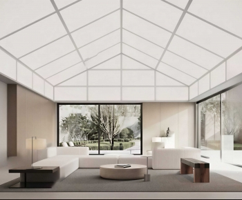 Modern A Living Room-ID:974529982