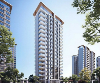 Modern Residential Building-ID:302519082