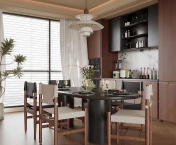 Modern Dining Room-ID:923910172