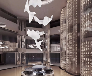 Modern Lobby Hall-ID:676631932