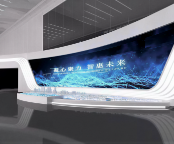 Modern Exhibition Hall-ID:911504033