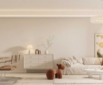 Modern A Living Room-ID:998887065