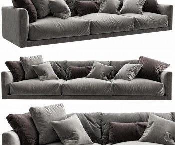 Modern Three-seat Sofa-ID:736123093