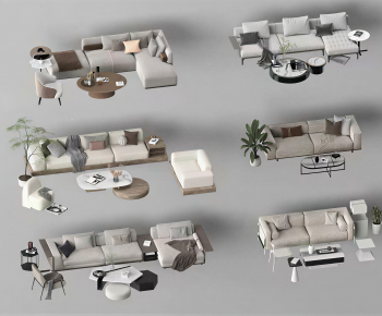 Modern Sofa Combination-ID:386320118
