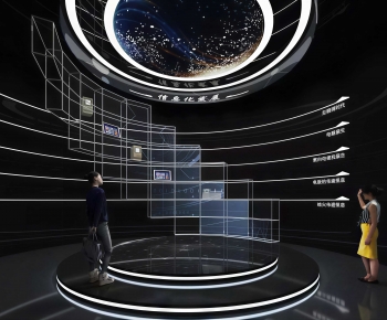 Modern Exhibition Hall-ID:633373984