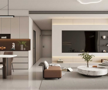 Modern A Living Room-ID:702295065