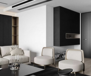 Modern A Living Room-ID:843580018