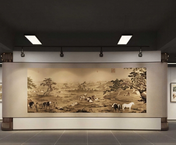 Modern Exhibition Hall-ID:601156954