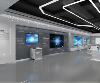 Modern Exhibition Hall-ID:145869976