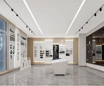 Modern Exhibition Hall-ID:126805071