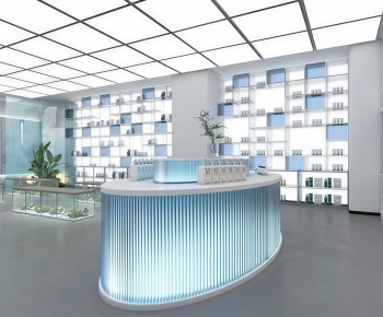 Modern Exhibition Hall-ID:659811022