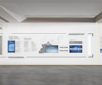 Modern Exhibition Hall-ID:628787991