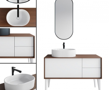 Modern Bathroom Cabinet-ID:425970085