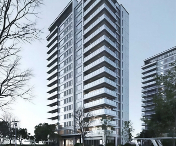 Modern Residential Building-ID:979031097