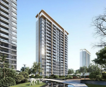 Modern Residential Building-ID:341720104