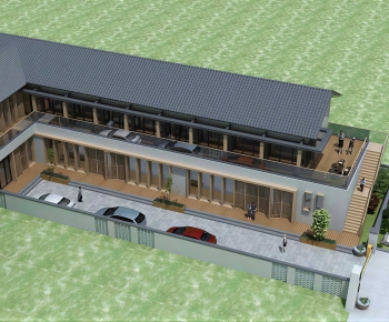 New Chinese Style Residential Building-ID:316632991