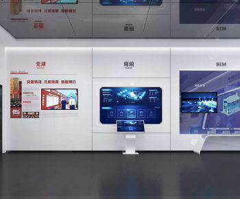 Modern Exhibition Hall-ID:827256925