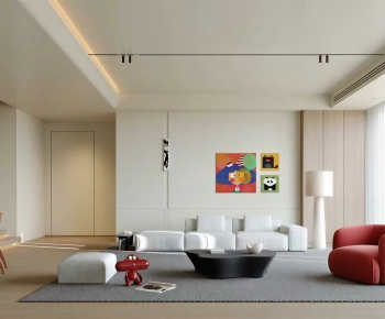 Modern A Living Room-ID:592279462