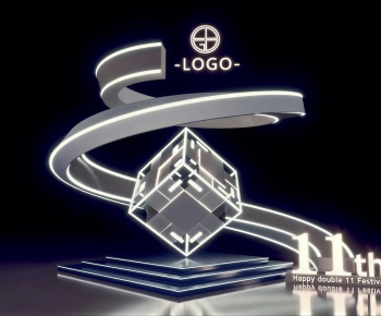 Modern Exhibition Hall-ID:147175073