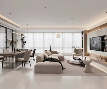 Modern A Living Room-ID:895056016