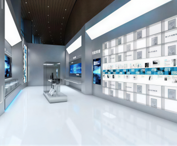 Modern Exhibition Hall-ID:255101929