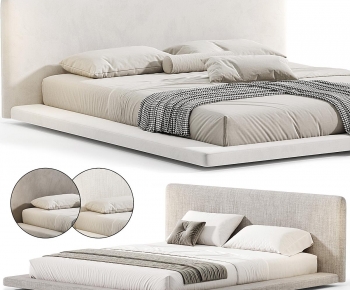 Modern Double Bed-ID:675452954